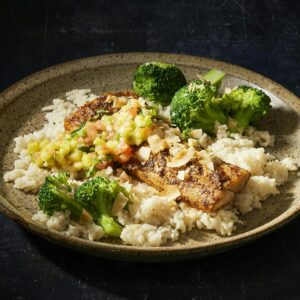 Blackened Mahi Mahi with Mango-Habanero Salsa